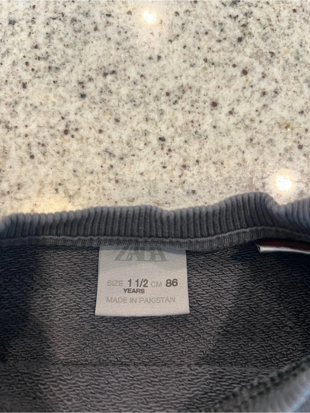 Toddler Zara Sweatshirt ‘Paris’ 1.5 years